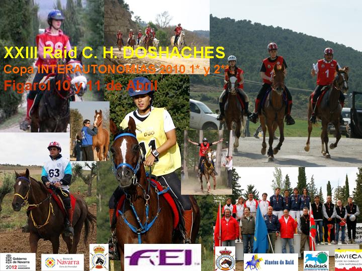 XXIII Edici&oacute;n del Raid CEI* y CEI ** &quot;Club H&iacute;pico Doshaches&quot;